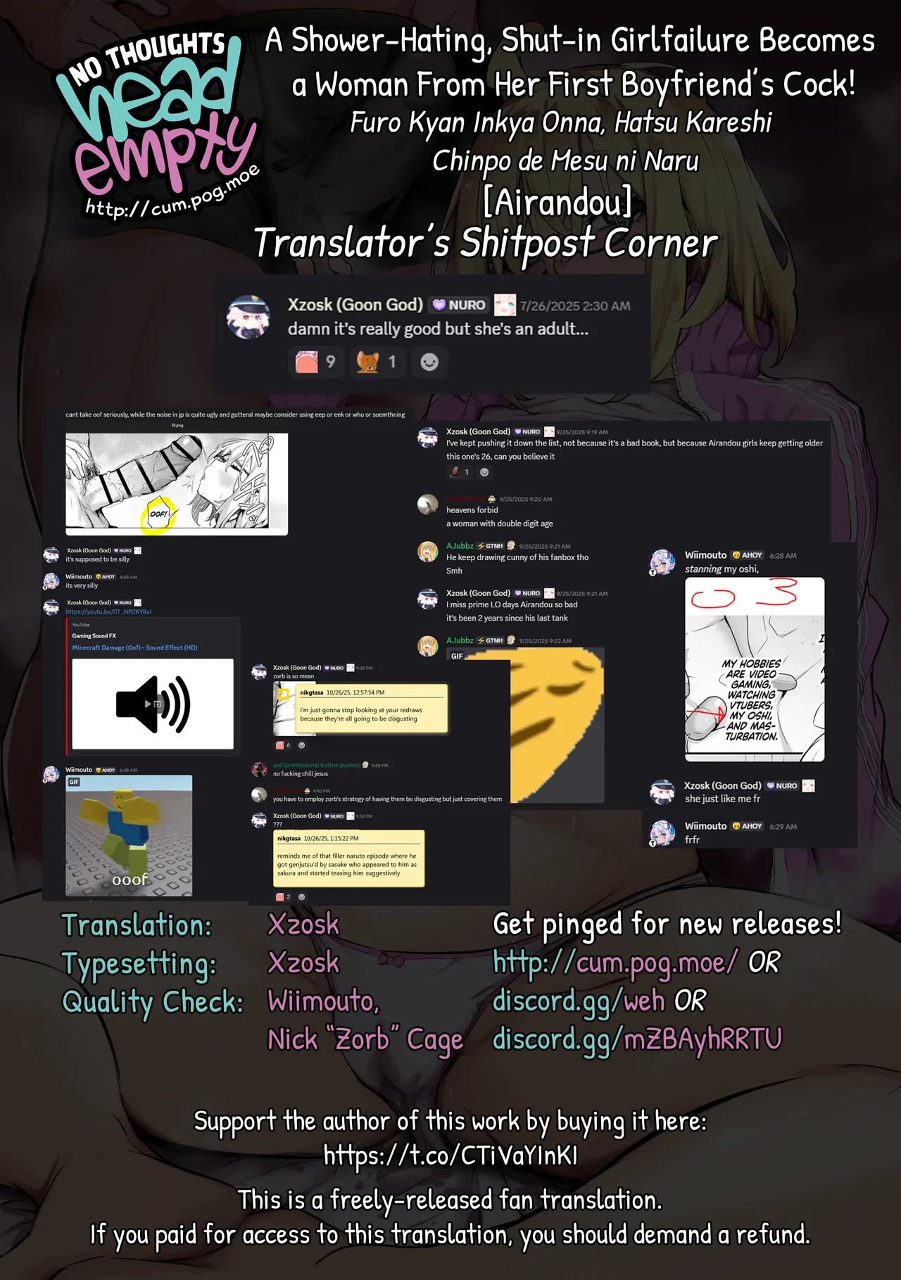 Hentai Manga Comic-A Shower-Hating, Shut-in Girlfailure Becomes a Woman From Her First Boyfriend's Cock!-Read-52